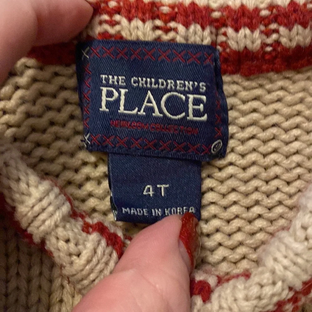 The Children’s Place Knit Wool Blend Sweater